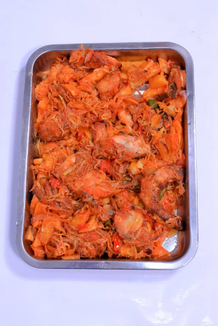 Half Chicken mix with chips